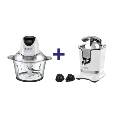 بكج العصارة مع فرامة الخضار