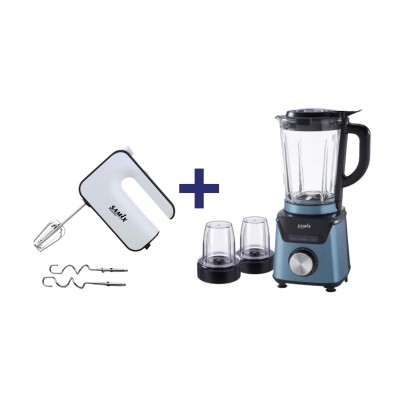 بكج خلاط كهربائي مع خلاط يدوي