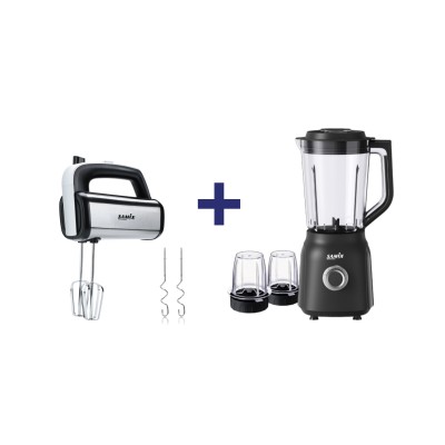 بكج خلاط كهربائي مع خلاط يدوي